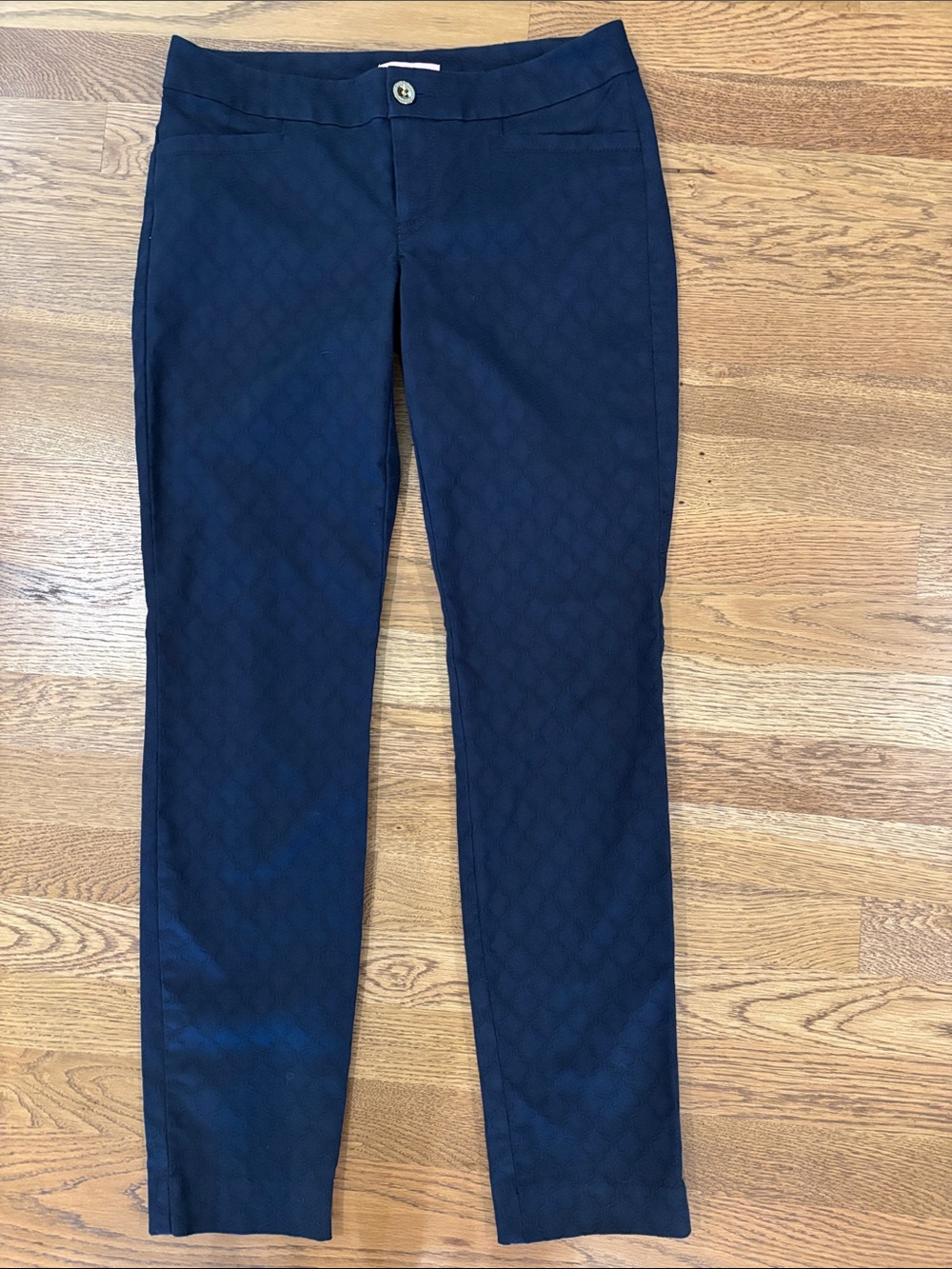 Lilly Pulitzer Navy Pants Size 2 Straight Leg Excellent Condition!